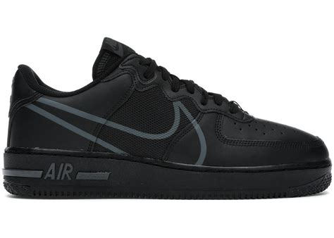 air force 1 react black anthracite